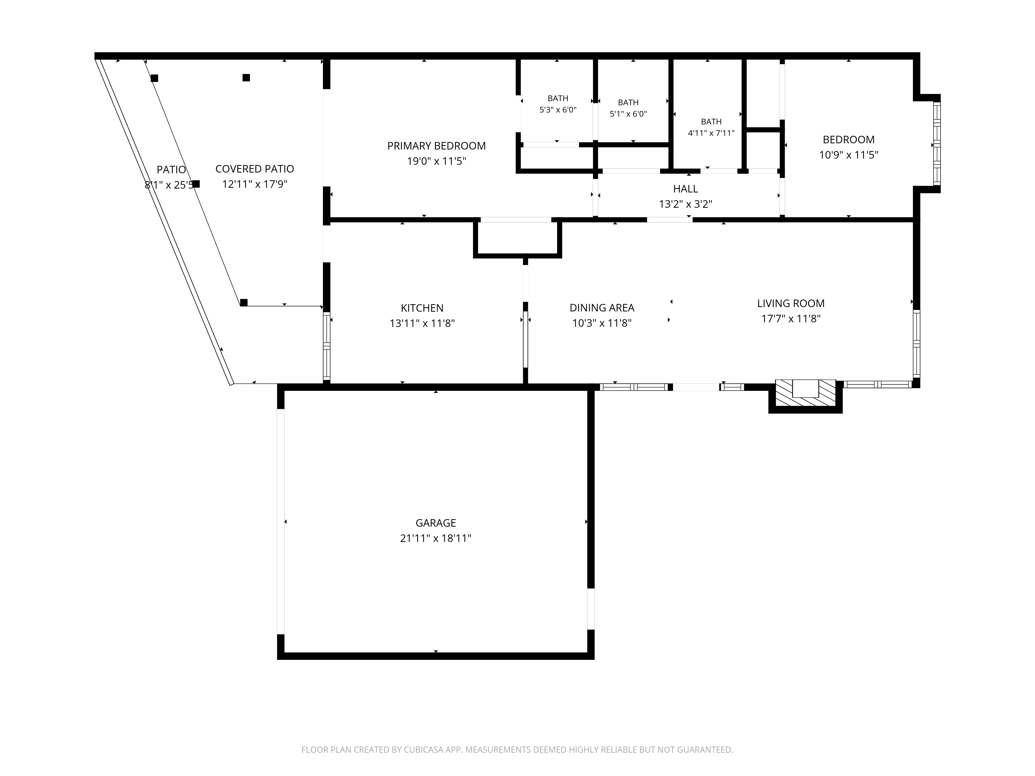 1471 S Walnut St #51 floor plan