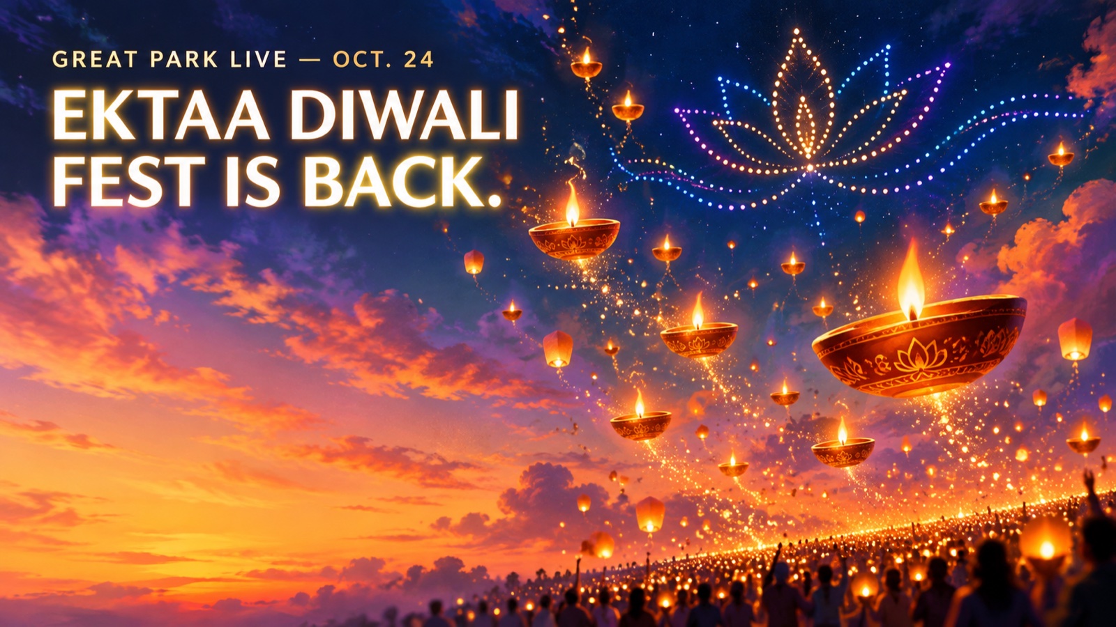 Ektaa Diwali Fest Lights Up Great Park Live Oct. 24: A Family Guide for Portola Springs & Great Park Residents