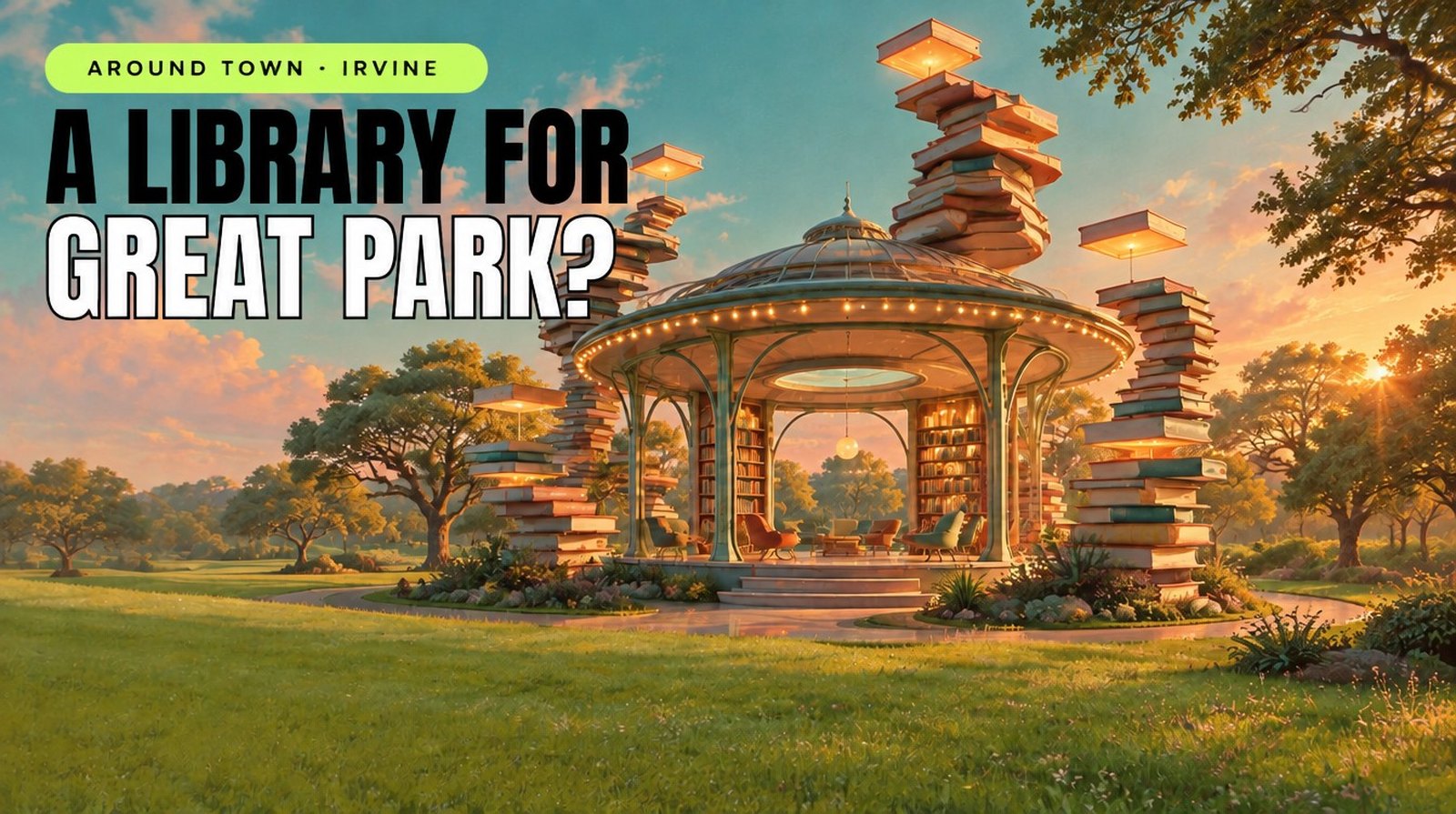 Irvine's Library Master Plan Could Finally Bring a Library to Great Park