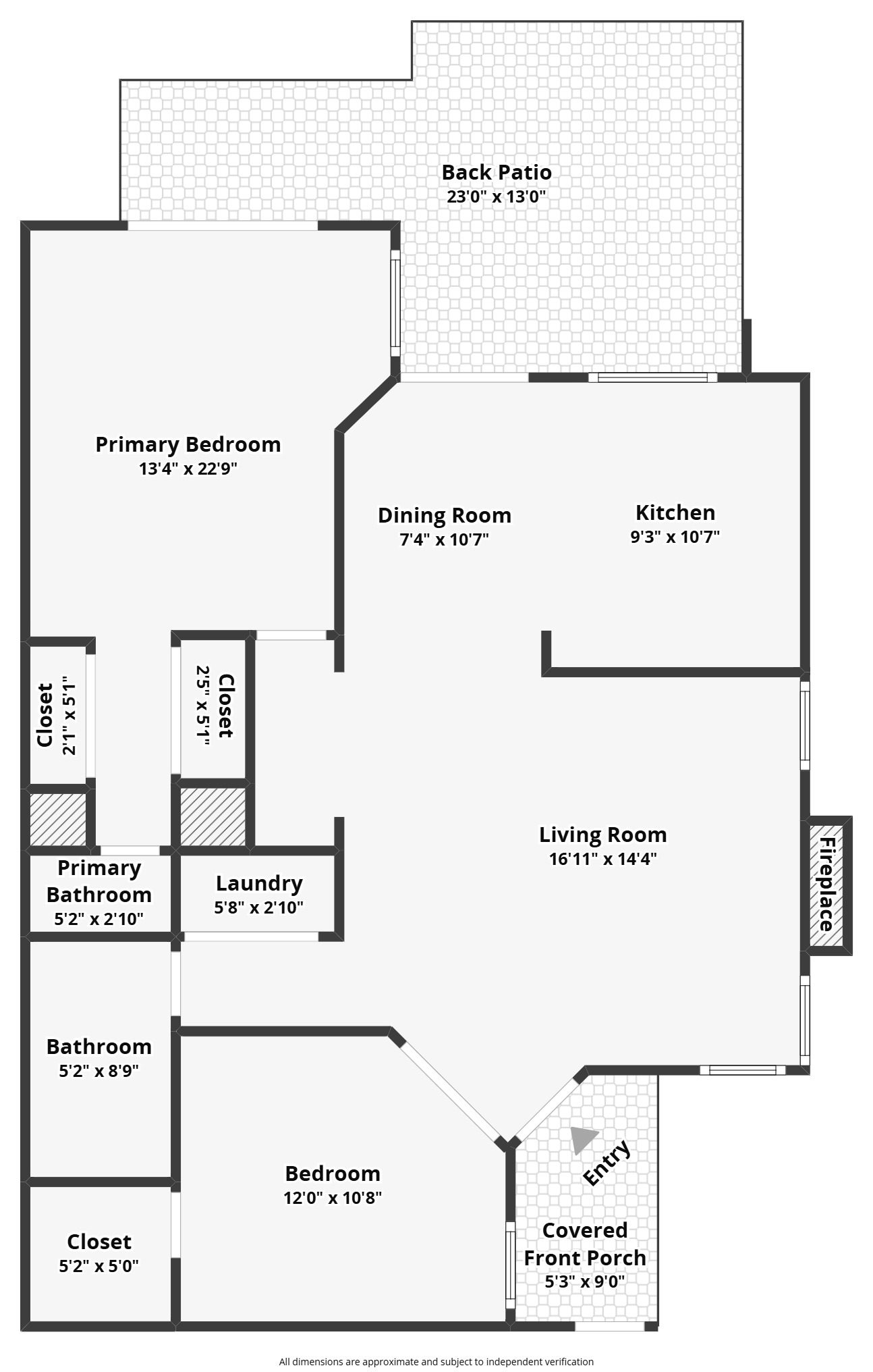 172 Almador floor plan