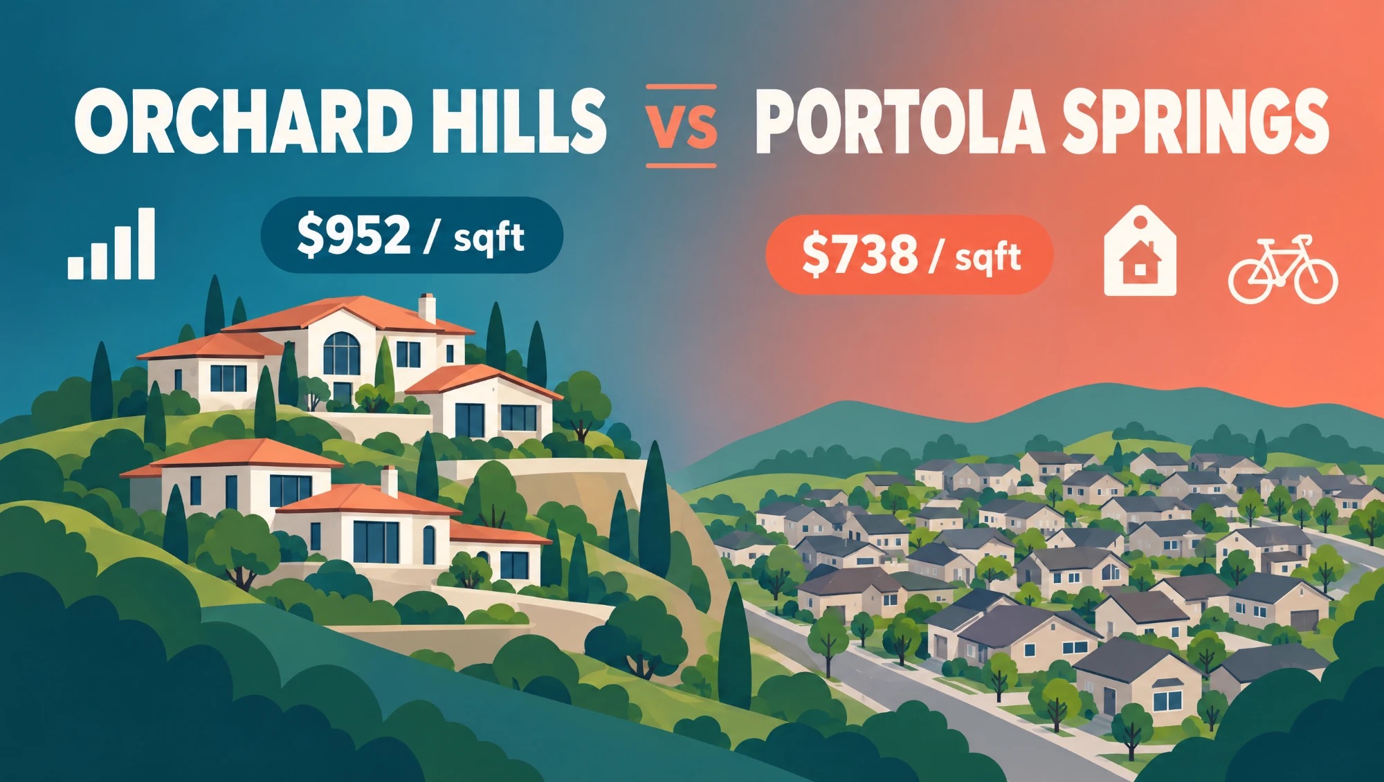 Orchard Hills vs. Portola Springs: Where Does the Extra $952-a-Square-Foot Actually Go?